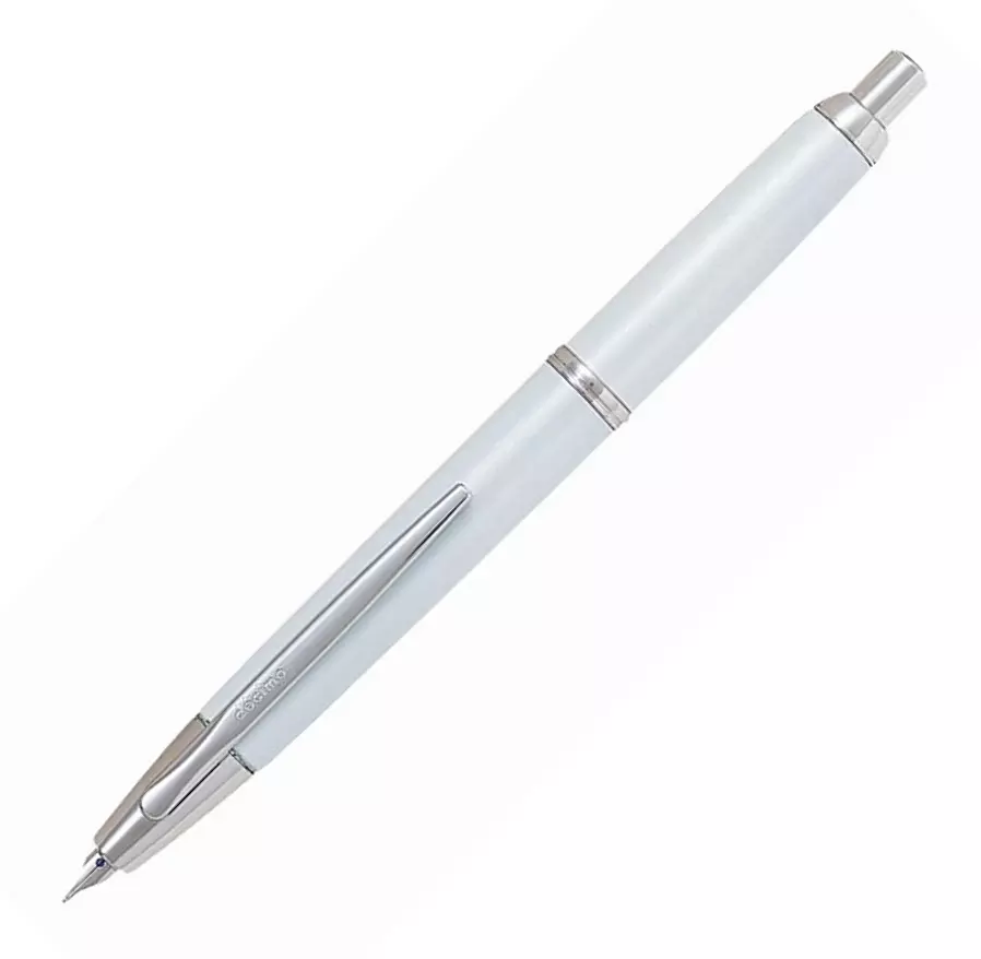 Pilot Capless Decimo penna stilografica white - All Pens