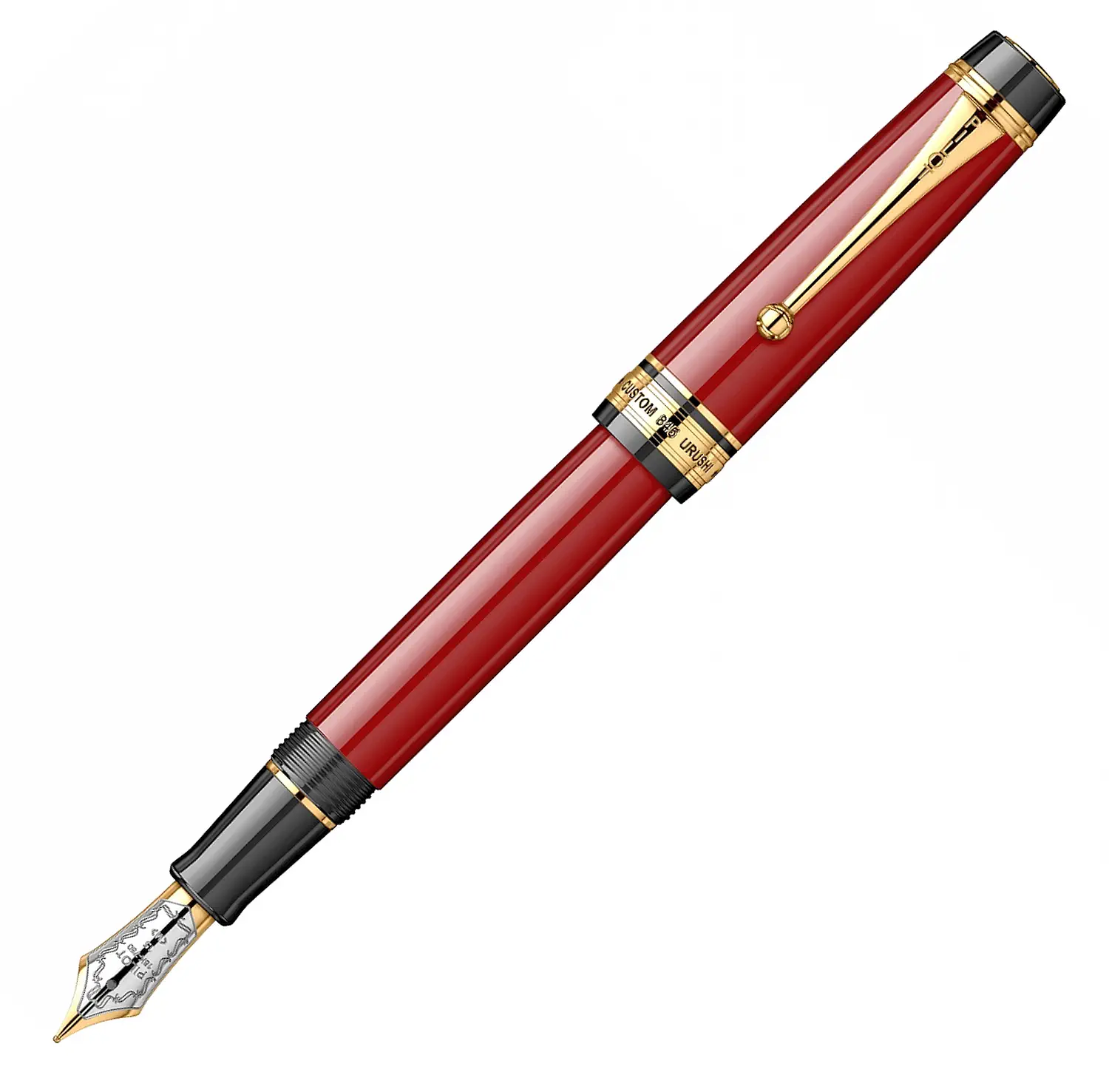 Pilot Custom 845 stilografica lacca urushi rossa - All Pens
